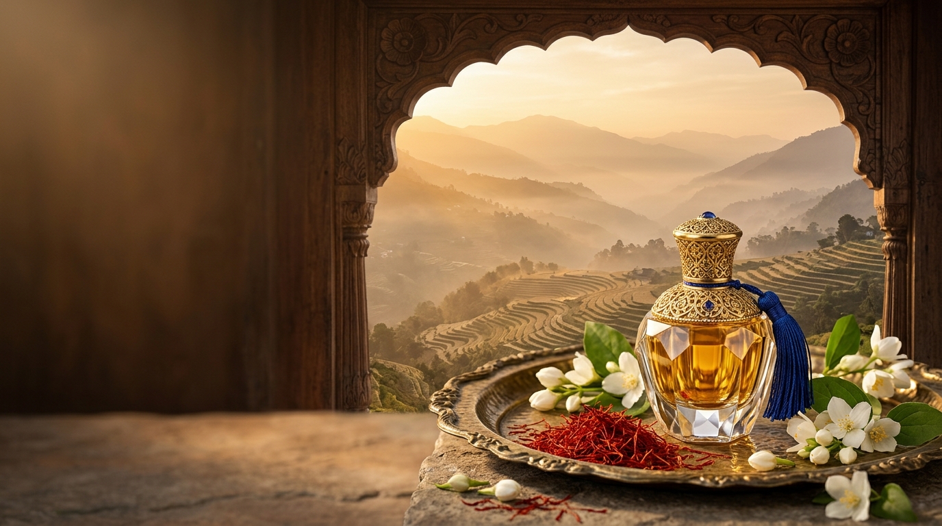Kashmir Saffron — MOGRA SAFFRON ATTAR